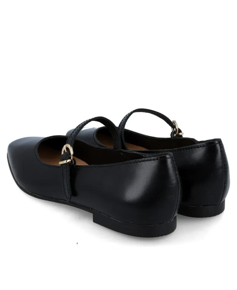 Bailarina negra piel lisa Catchalot 3485