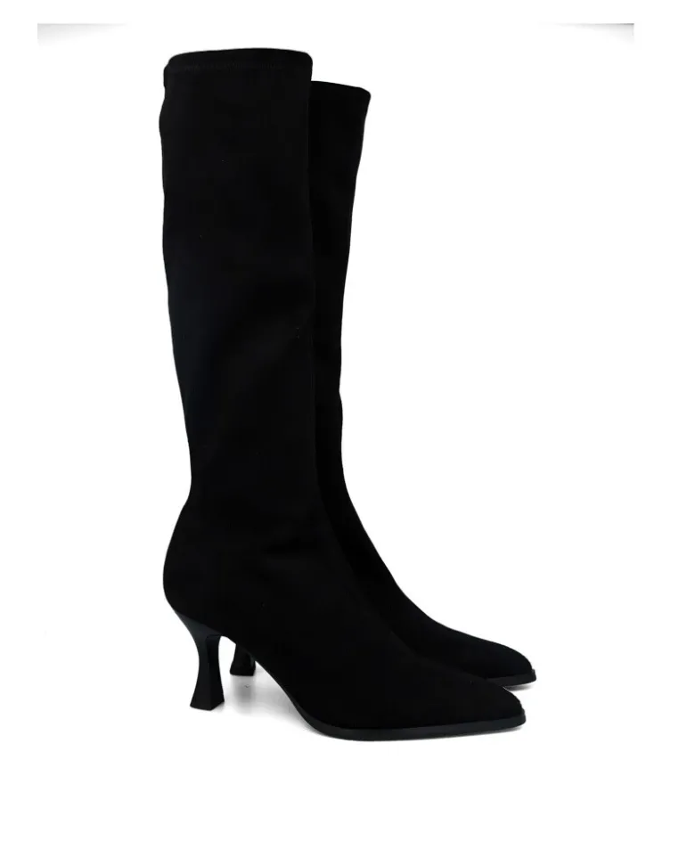 Botas altas de tacón fino Miss Elastic 78038