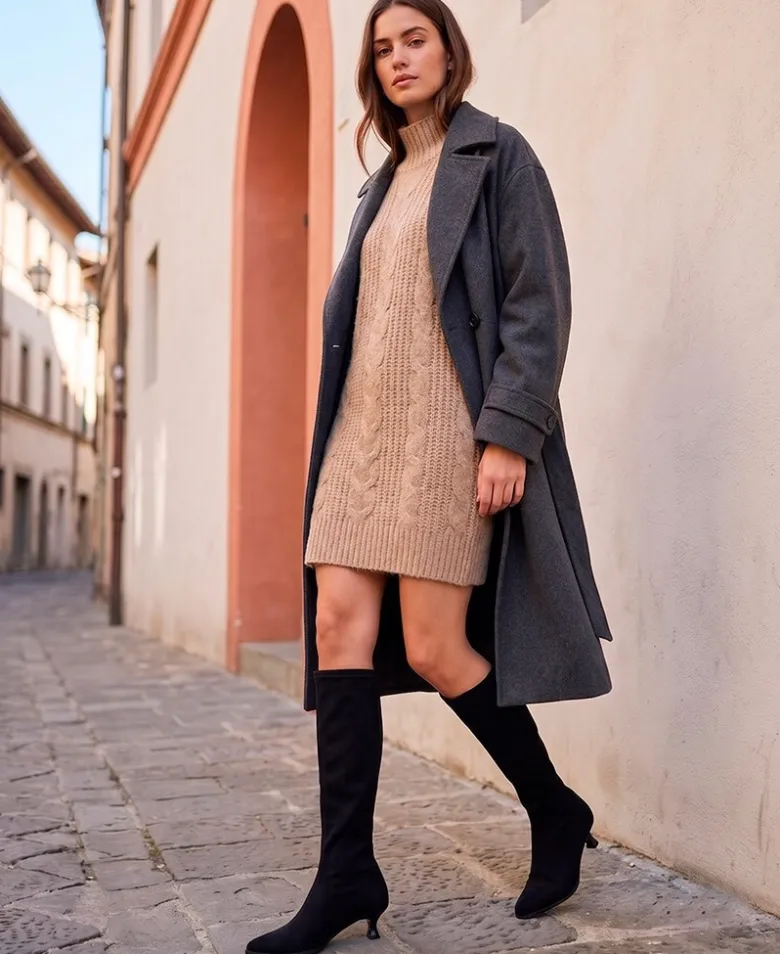 Botas de tacón bajo Miss Elastic 75336