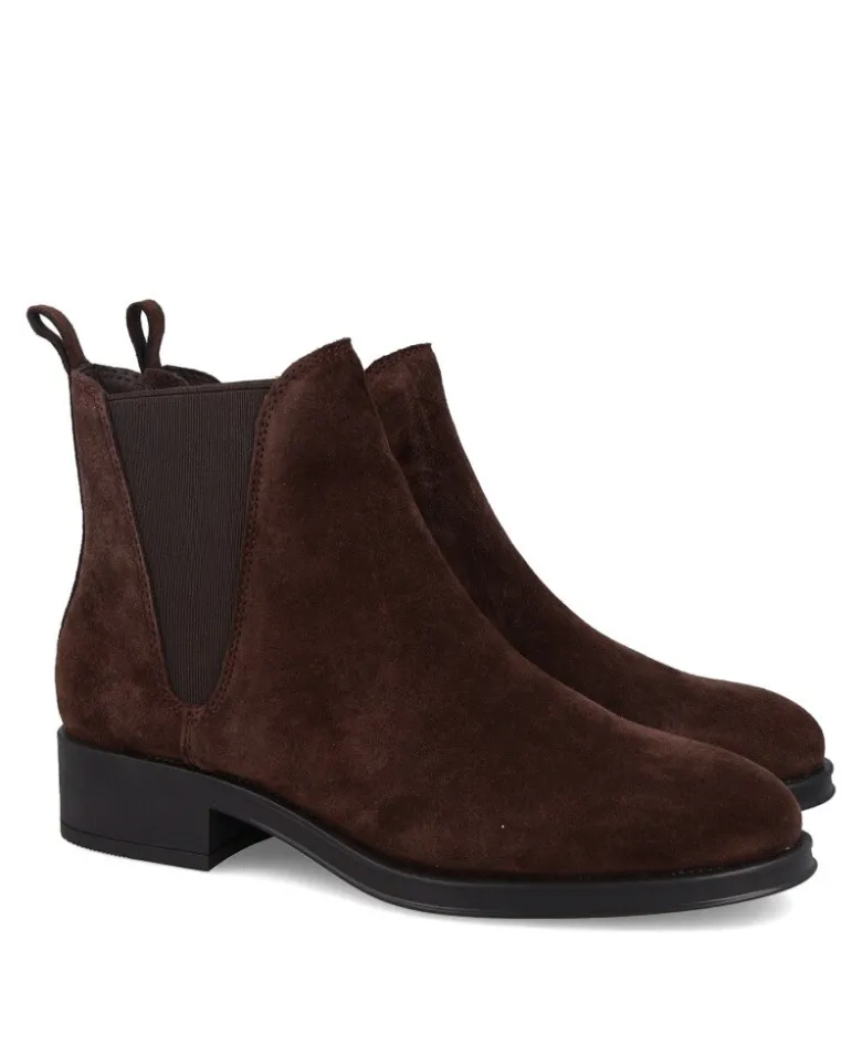 Botines chelsea de piel de serraje Alpe Sport 5713