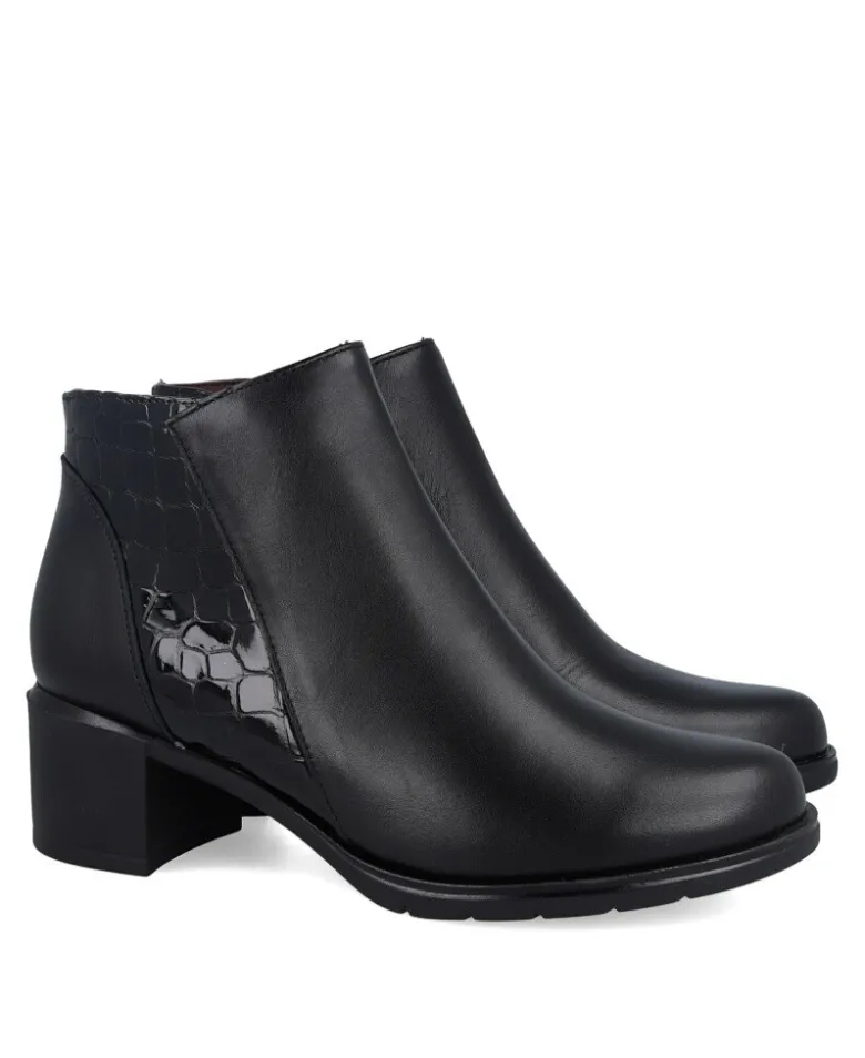 Botines clásicos de tacón Pitillos 11624