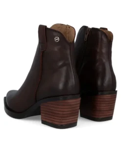 Botines de color marrón intenso Porronet Frida 4752
