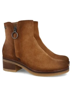 Botines de serraje tacón bajo Porronet 4831