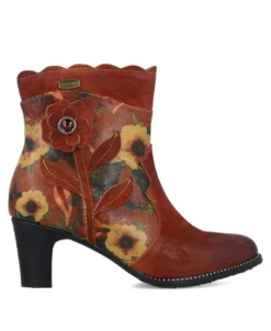 Botines floreados Laura Vita Elcodieo 55
