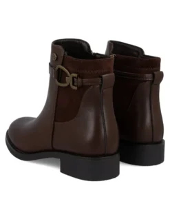 Botines marrón chocolate Amarpies AHI31185