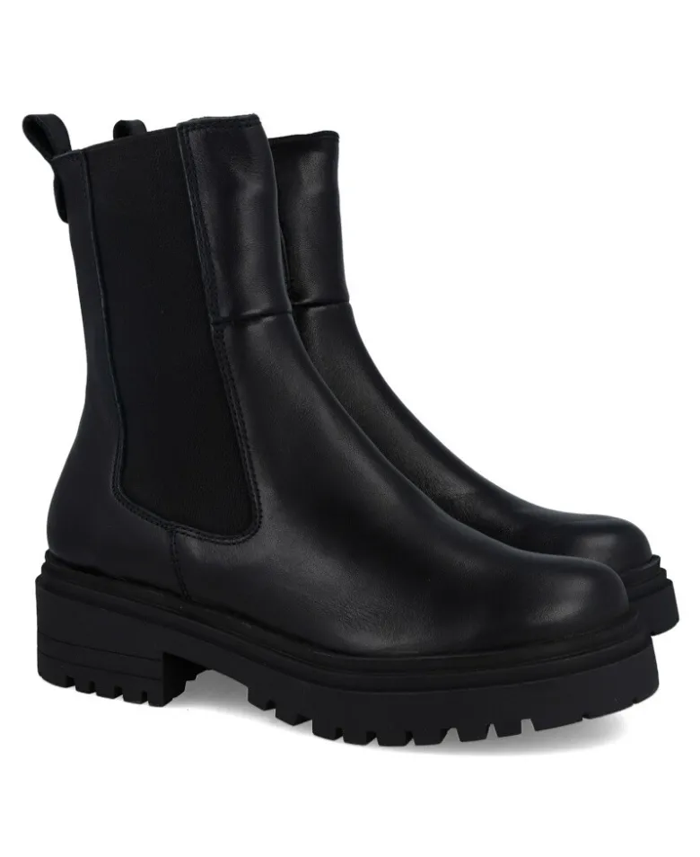 Botines planos con elásticos Porronet 4821