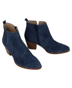Botines western de piel Kissia 398