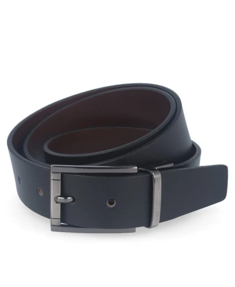 Cinturón reversible negro y marrón Bellido 568/35
