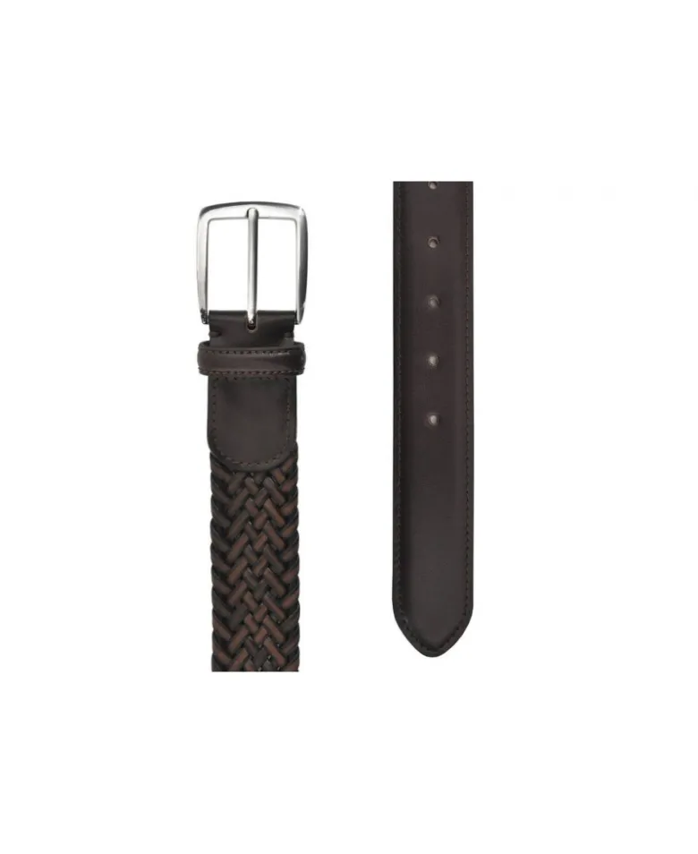 Cinturón trenzado de piel Miguel Bellido 398/35