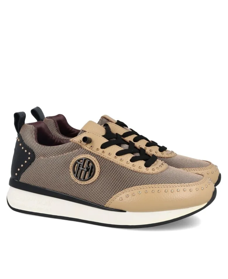 Deportivas beige Happy Monk Vanity 010