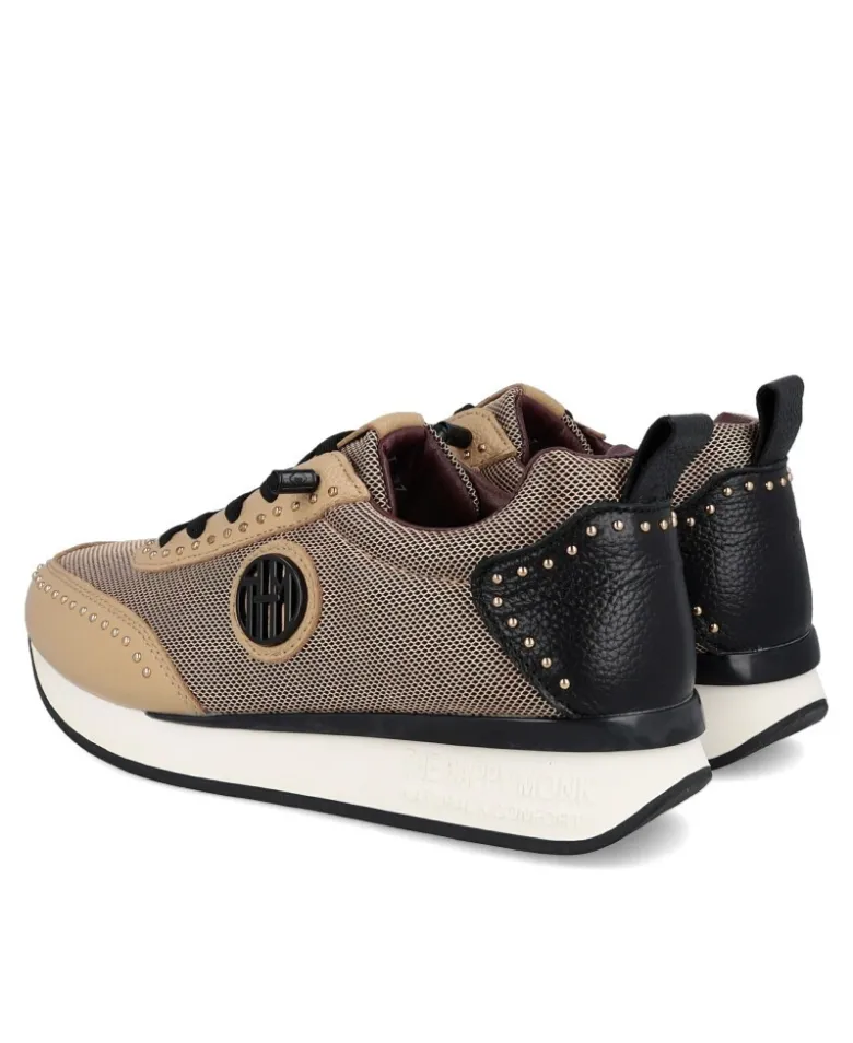 Deportivas beige Happy Monk Vanity 010