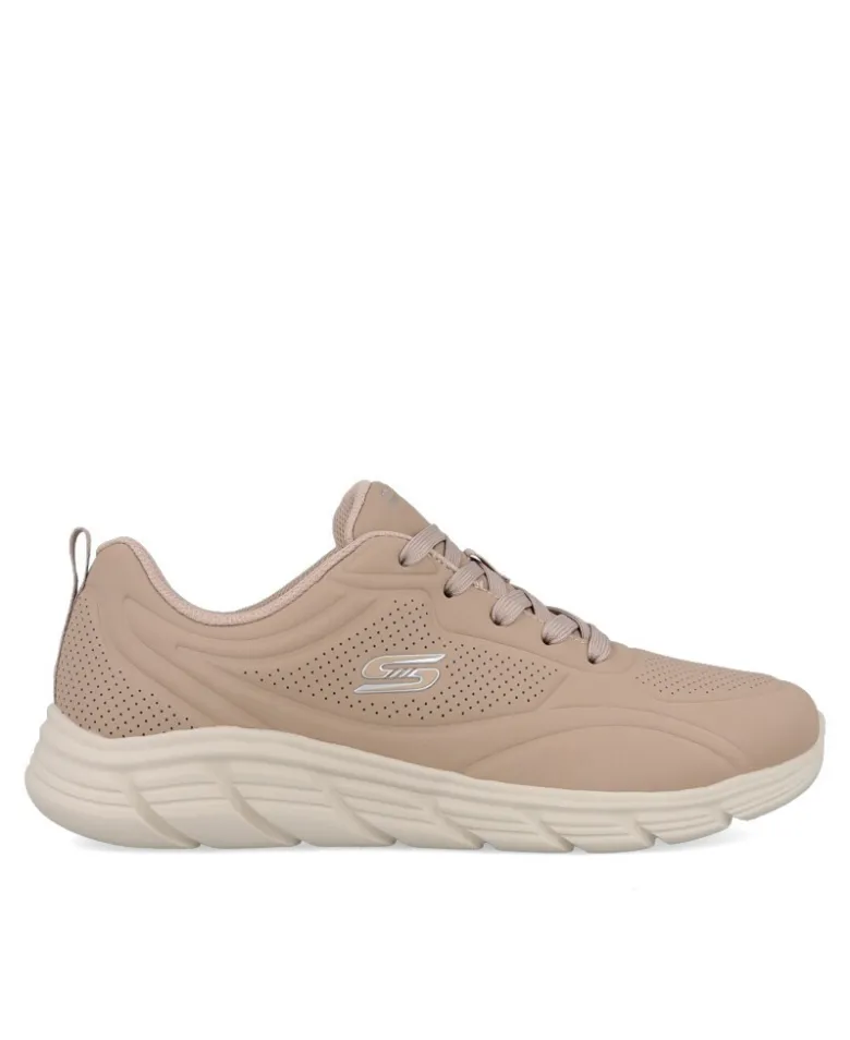 Deportivas beige Skechers Bobs B Flex 117715