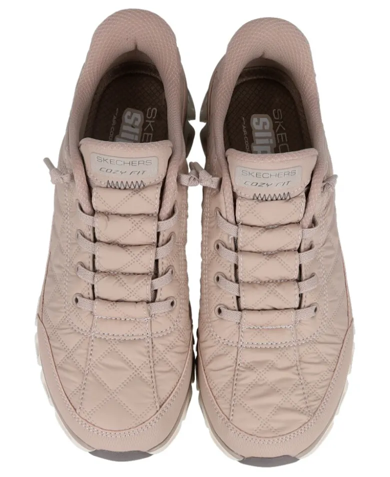Deportivas beige Skechers Slip-ins Glide Step 104556