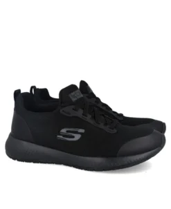 Deportivas negras Skechers Work: Squad Sr 77222EC
