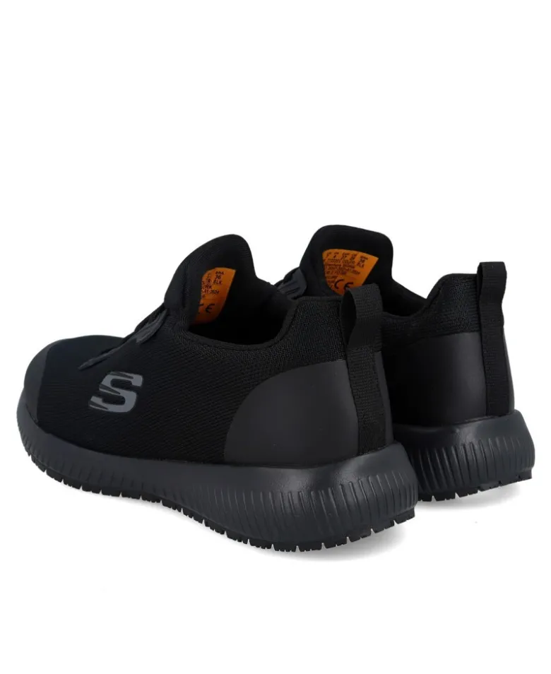 Deportivas negras Skechers Work: Squad Sr 77222EC