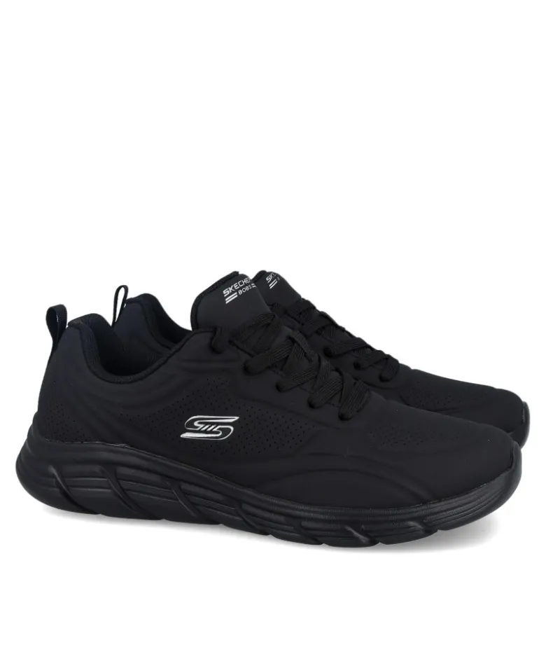 Deportivo negro Skechers Bobs B Flex Lo 117715
