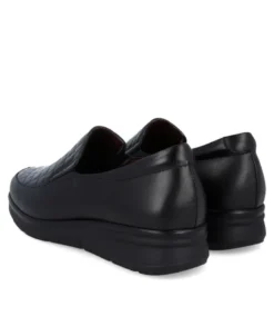 Mocasines de piel combinada Pitillos 11503