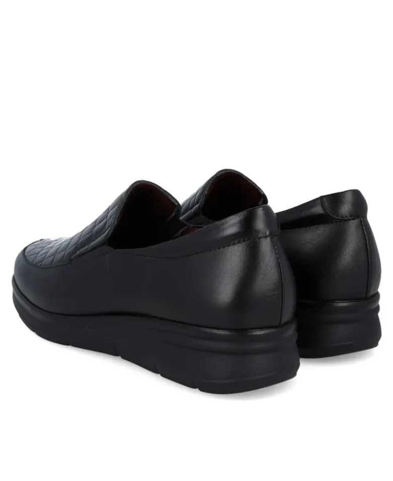 Mocasines de piel combinada Pitillos 11503