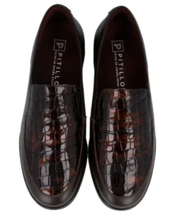 Mocasines de piel para mujer Pitillos 11503