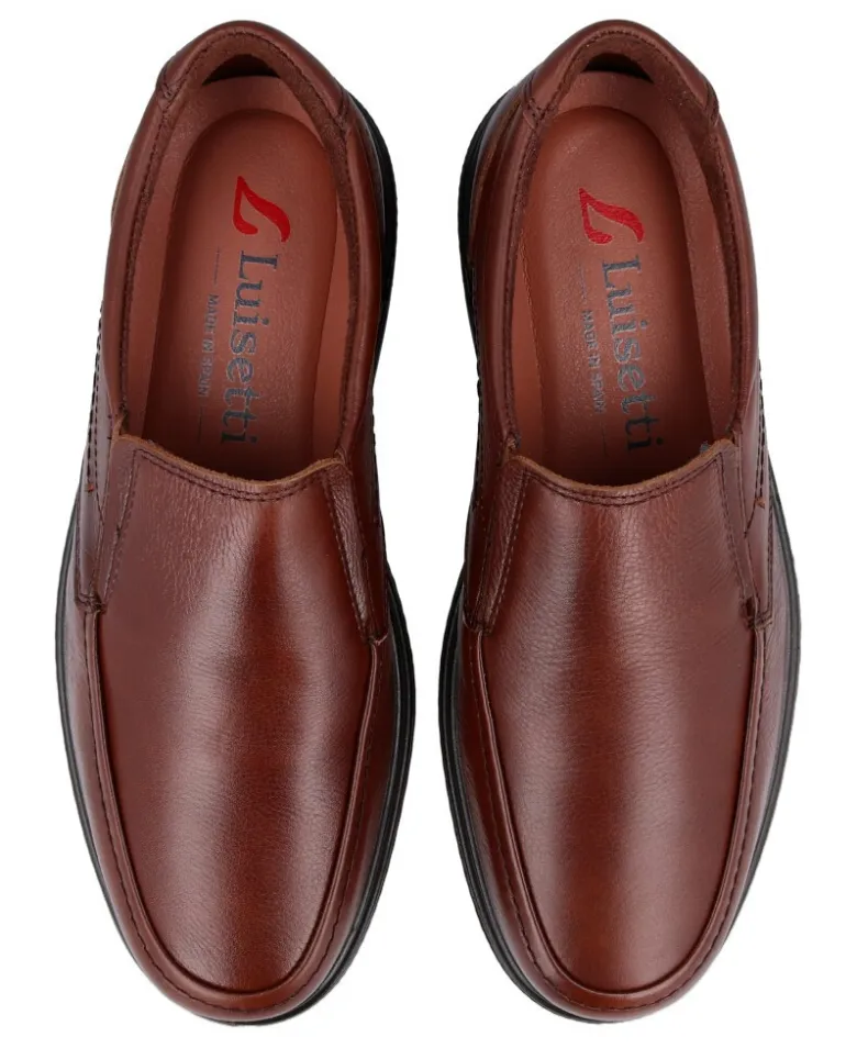 Mocasines marrones hombre Luisetti Class 33600ST