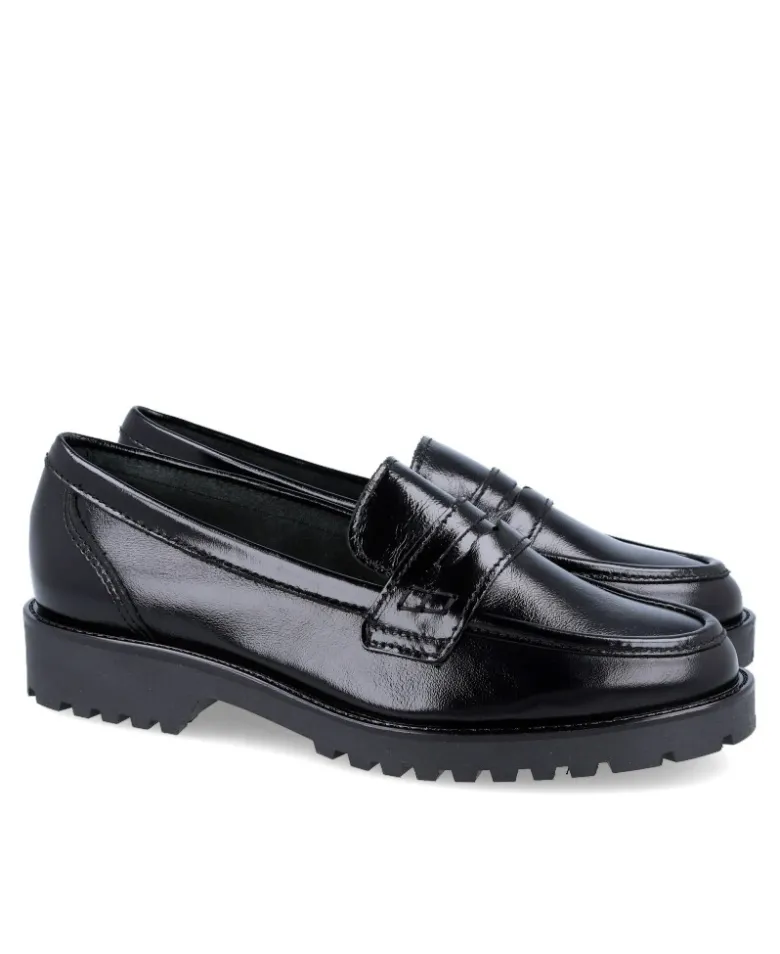 Mocasines para mujer charol Stilmoda 5086