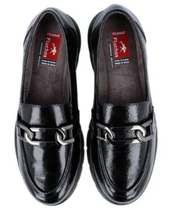 Mocasín charol con eslabón Fluchos Gladis F1794