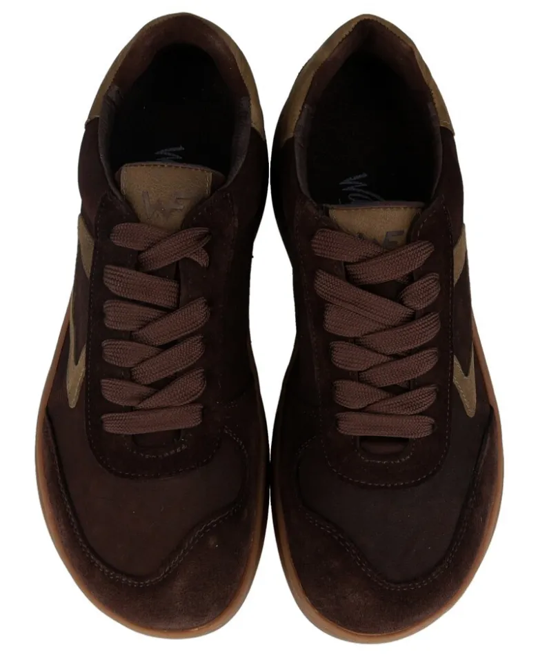 Sneakers de hombre marrones Walk&Fly Rumbo 7002