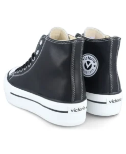 Victoria zapatillas 1061107 botín vegan negro