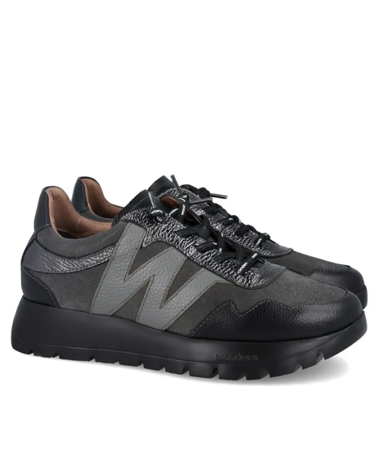 Zapatillas con plataforma Wonders Odisei A-24110