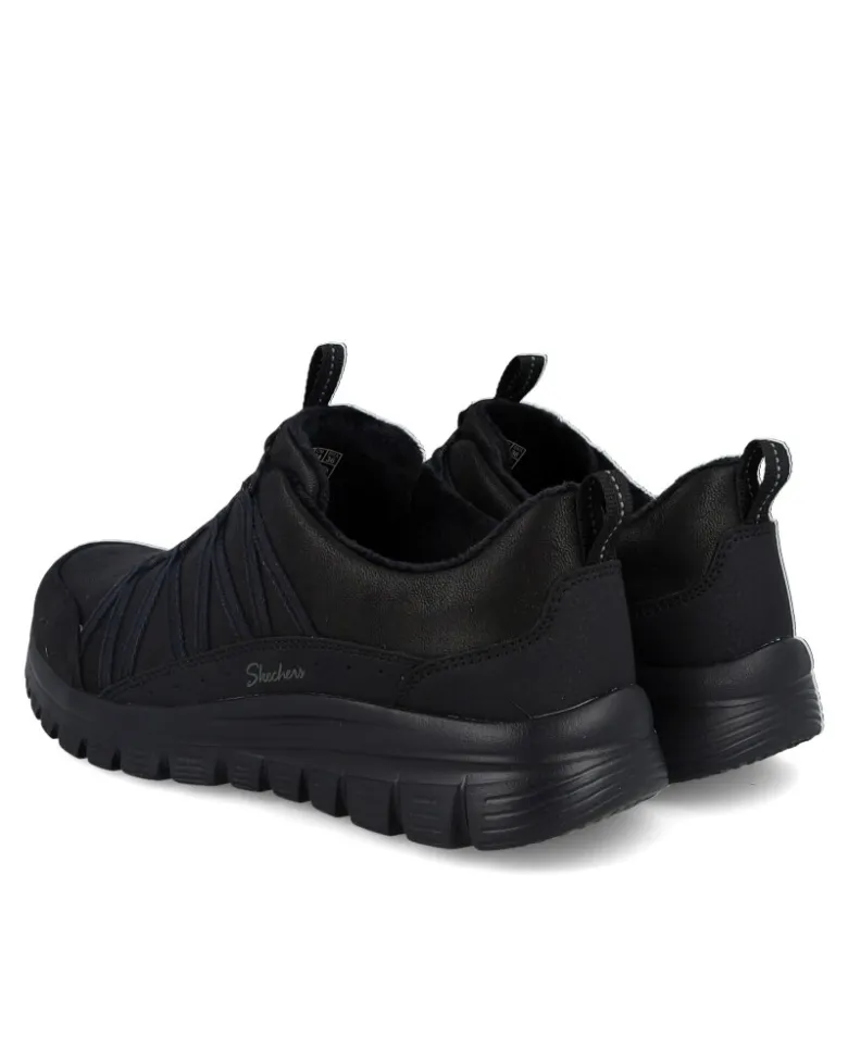 Zapatillas negras Skechers Graceful 100889