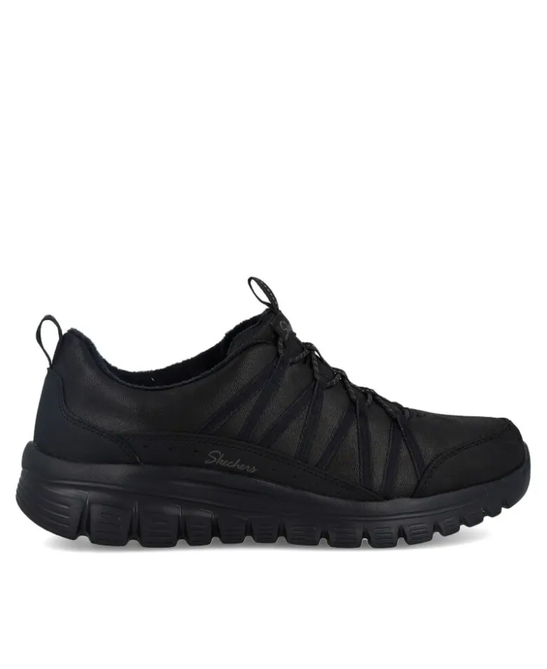 Zapatillas negras Skechers Graceful 100889