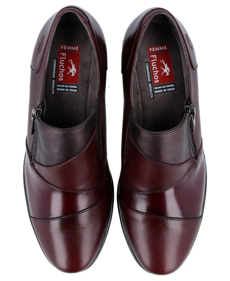 Zapato cerrado con cremallera Fluchos Nydia F1802