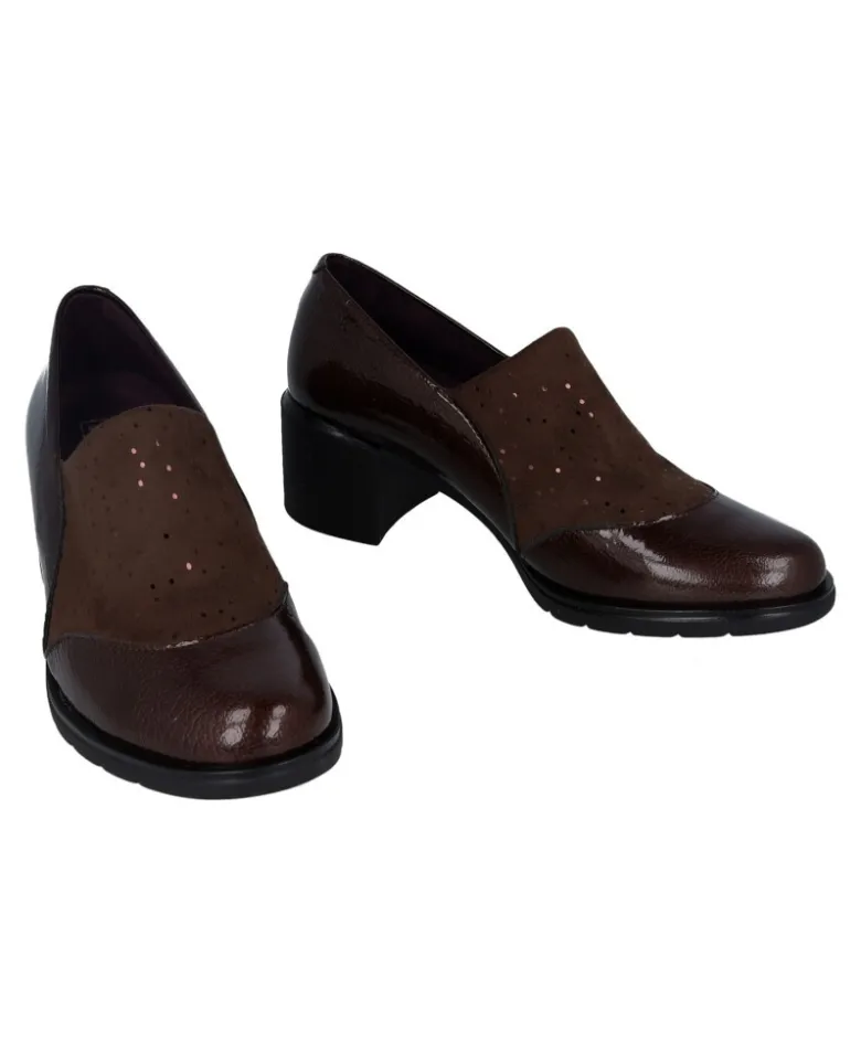 Zapato de charol con tacón Pitillos 11623