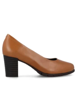 Zapato de salón color marrón Pitillos 100