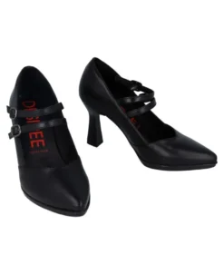 Zapato negro con hebillas Desireé Saga 9