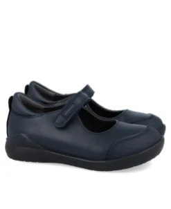 Zapatos colegiales con cierre de velcro Biomecanics 181121