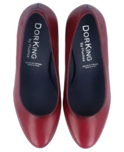 Zapatos con tacón Dorking Blesa rojo 5794