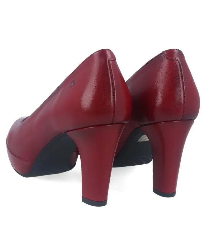 Zapatos con tacón Dorking Blesa rojo 5794