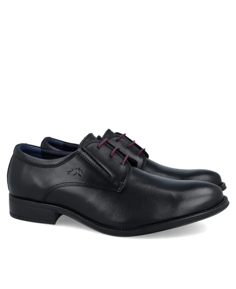 Zapatos cordones Fluchos Heracles Memory 8410 negro