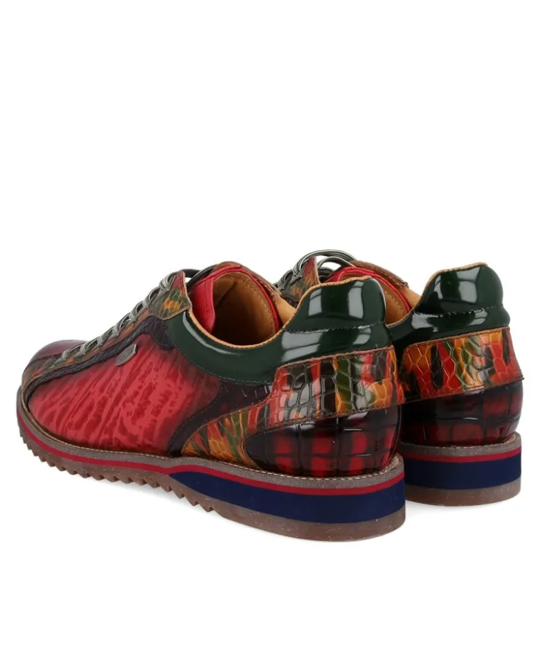 Zapatos de piel multicolor Catchalot Achille 12