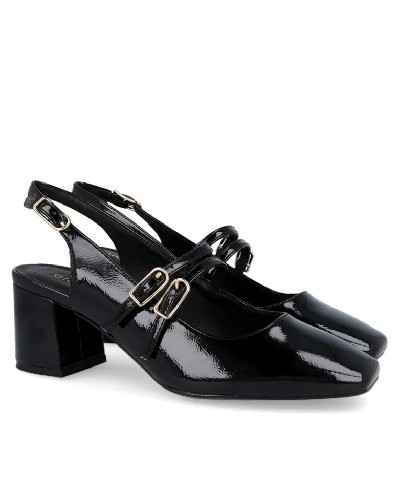 Zapatos de tacón negros Gioseppo Sodus 73272-P